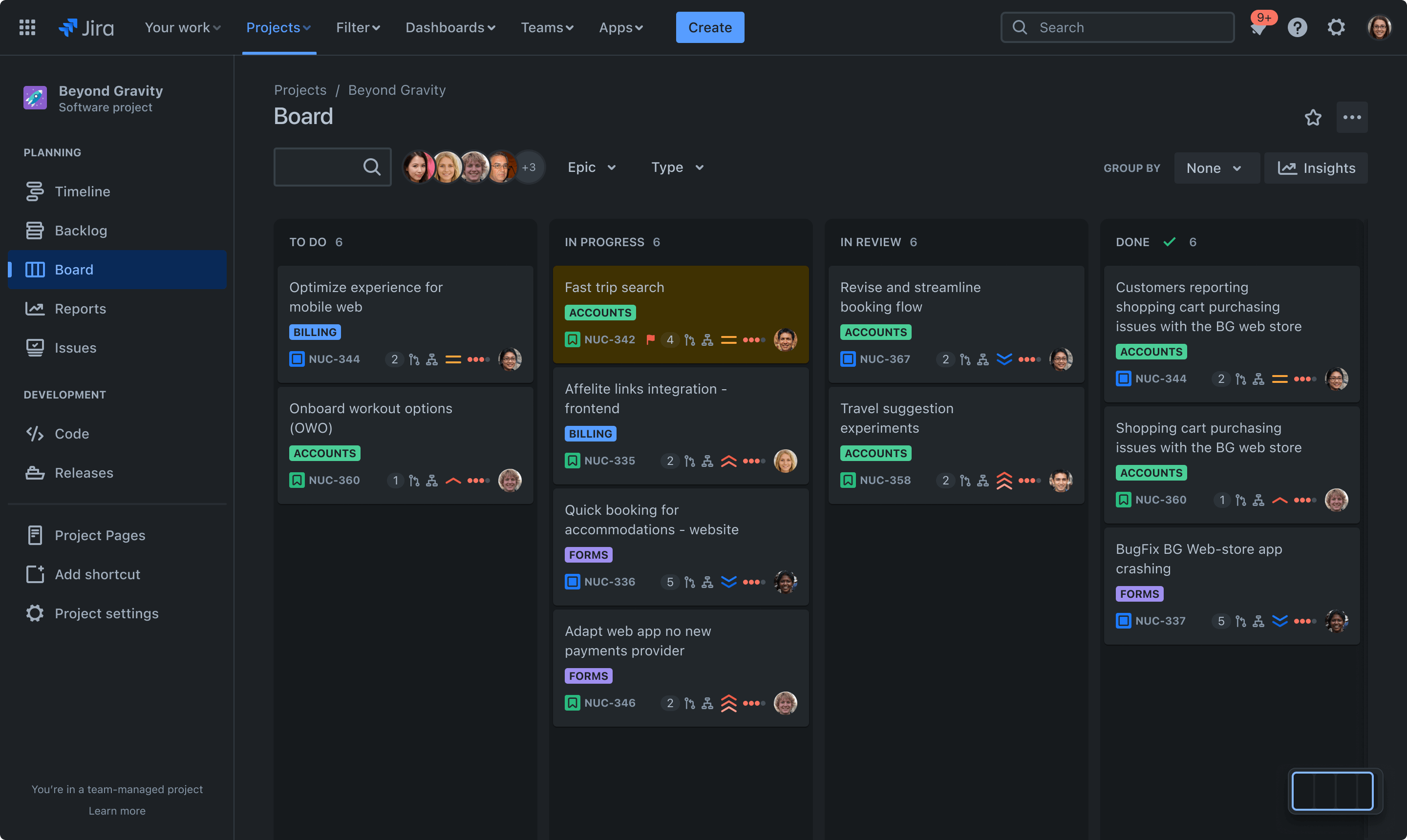 Top Agile Project Tools